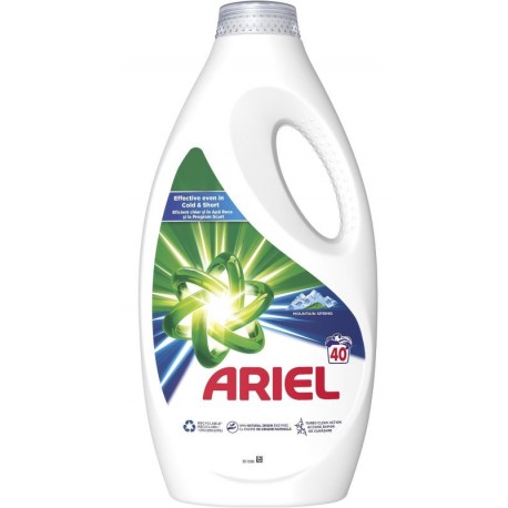 Течен препарат за пране Ariel Планинска пролет 2l