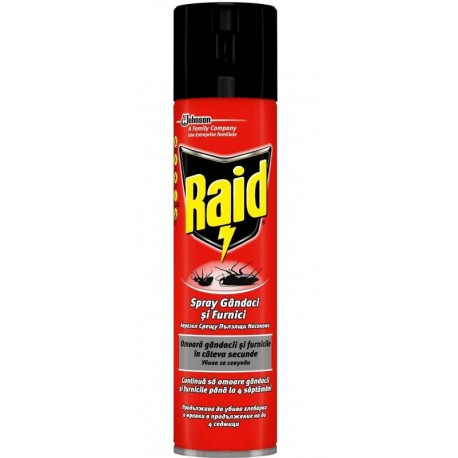 Аерозол Raid против пълзящи насекоми 400ml