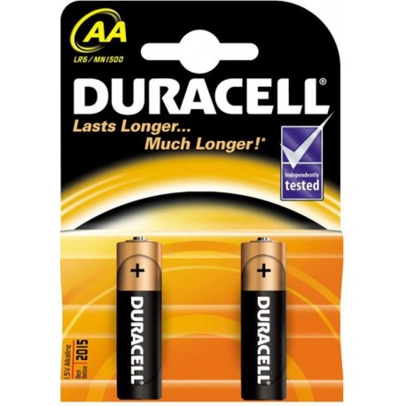 Батерия Duracell AA 2бр.