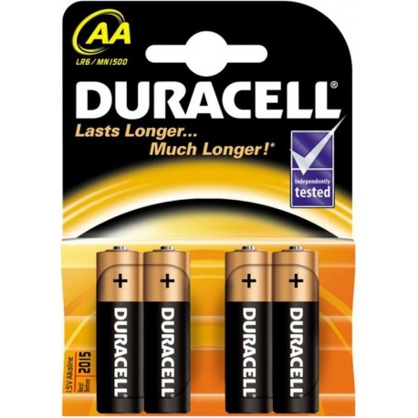 Батерия Duracell AA 4бр.